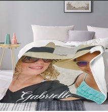 Load image into Gallery viewer, Fully Customized Blanket (50"(W) x 60"(L))