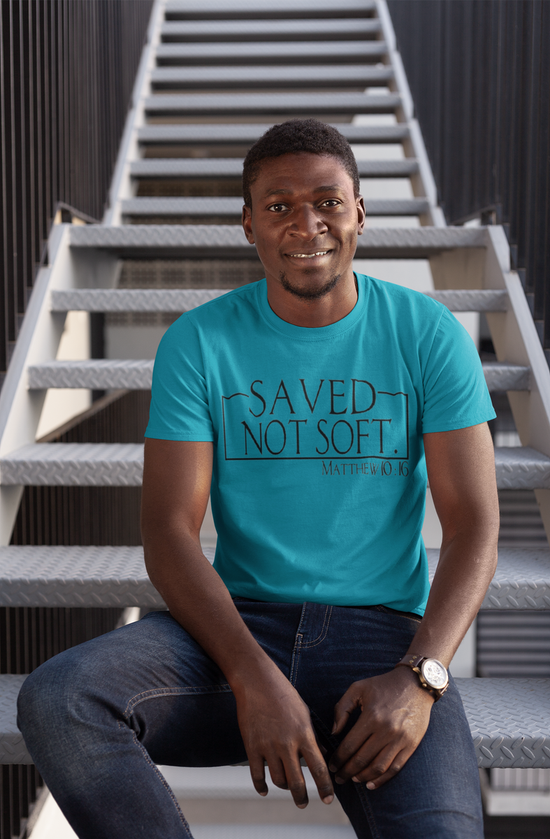 saved not soft shirt