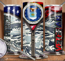 Load image into Gallery viewer, Veteran tumblers
