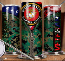 Load image into Gallery viewer, Veteran tumblers
